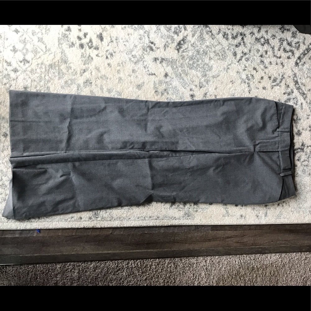Grey suit pants